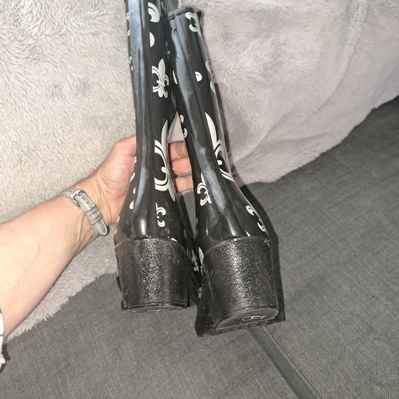 8 Nomad Yippy Cowboy Style Rainboots - Picture 4 of 7